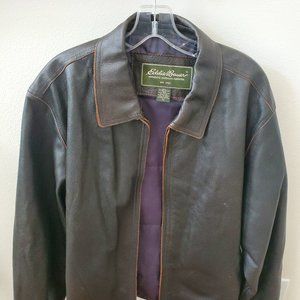 Men's Brown Leather Jacket